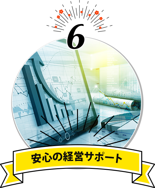 安心のサポート